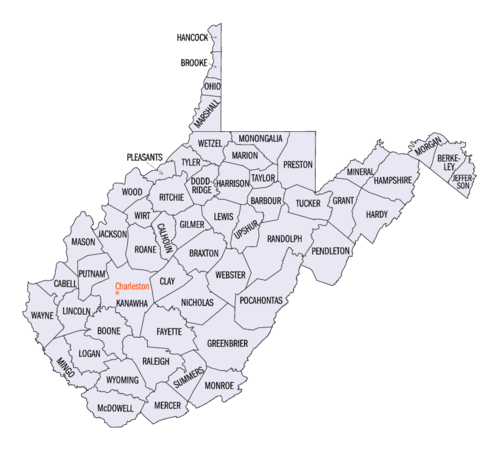 Counties of West Virginia